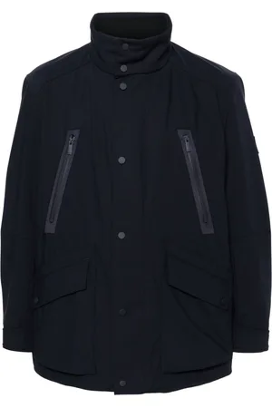HUGO BOSS Logo-patch padded jacket