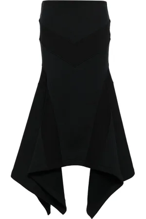 The Attico Longuette Wide midi skirt