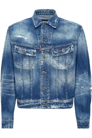 Dsquared2 Beaded denim jacket