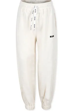Msgm Logo-embroidered track pants