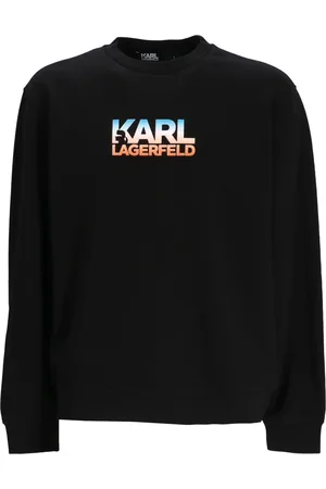 Karl Lagerfeld Logo-print cotton sweatshirt