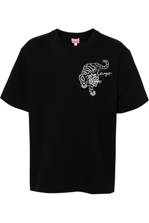 Kenzo Tiger-embroidered T-shirt
