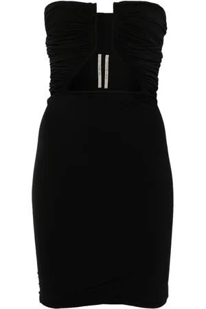 Rick Owens Jersey Prong mini dress