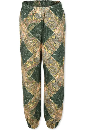 Etro Paisley-print cotton trousers