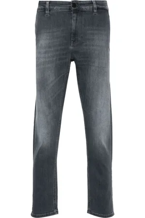 PT Torino Mid-rise tapered trousers
