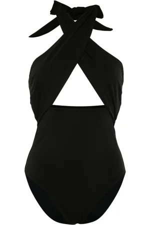 Nanushka Cut-out halterneck swimsuit
