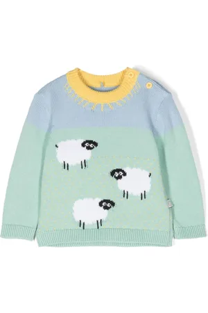 Stella McCartney Sheep-motif jumper