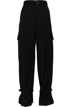 SACAI Belted tailored trousers