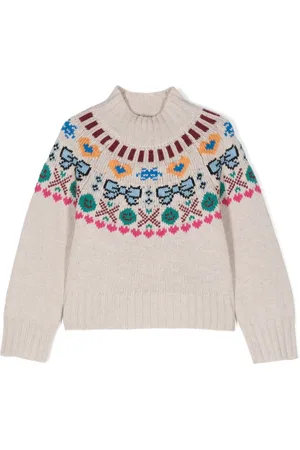 Molo Gimlassi intarsia-knit jumper