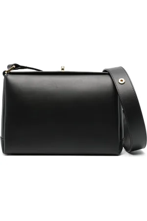 Plan C Twist-lock leather shoulder bag