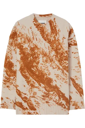 Jil Sander Printed crew-neck jumper