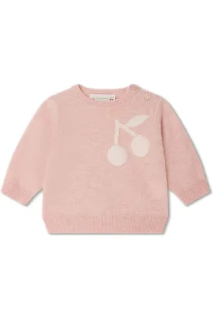 BONPOINT Almire cherry-jacquard jumper