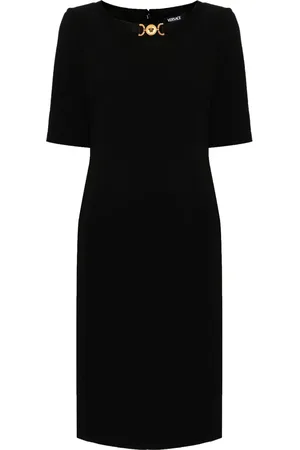 VERSACE Medusa Head midi dress