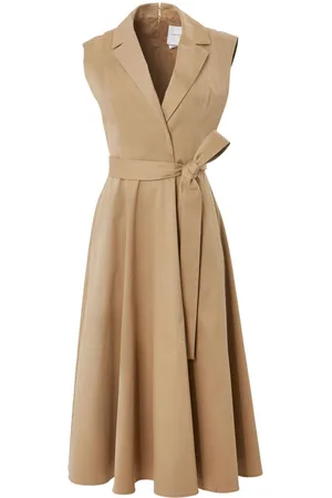 Carolina Herrera Belted trench midi dress