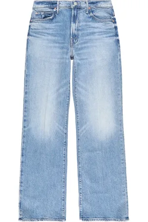 Mother The Kick It wide-leg jeans