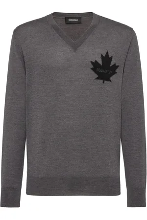 Dsquared2 Fine-knit V-neck jumper
