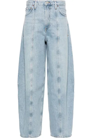 AGOLDE Vertical-seamed jeans