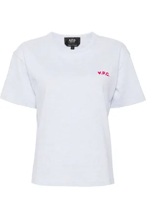 A.P.C. Logo-print cotton T-shirt