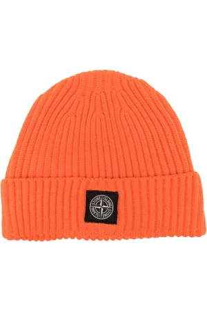 Stone Island Compass-motif beanie hat
