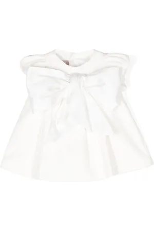 LA STUPENDERIA Bow-detail dress