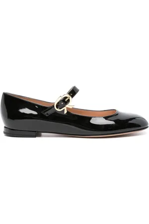 Gianvito Rossi Mary Ribbon ballet flats