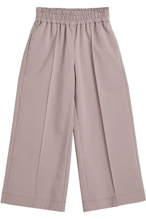 Brunello Cucinelli Creased wide-leg trousers