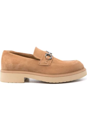 Salvatore Ferragamo Gancini-ornament loafers