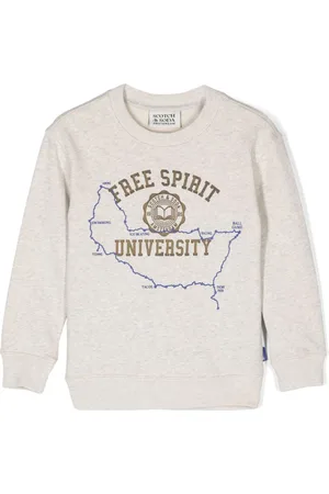Scotch&Soda Mélange-effect sweatshirt