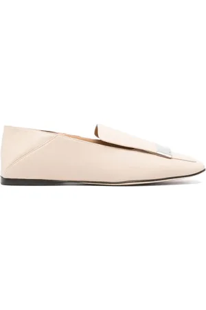 Sergio Rossi SR1 leather loafers