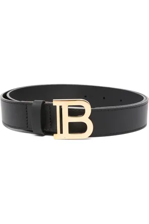 Balmain Logo-buckle belt