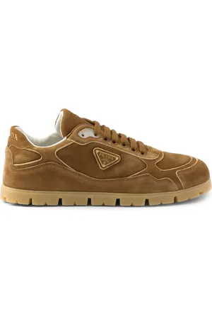 Prada Faded suede sneakers