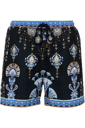 Camilla Under Scarab Skies swim shorts