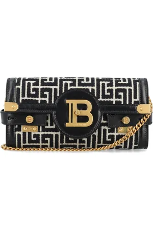 Balmain B-Buzz 23 monogram clutch bag