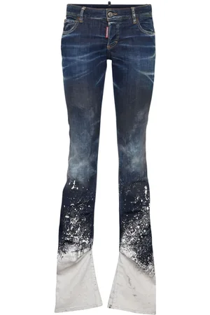 Dsquared2 Crystal-embellished flared jeans