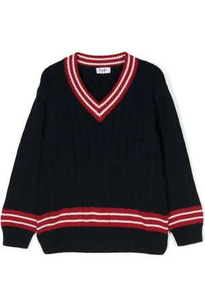 Il gufo Stripe-detail jumper