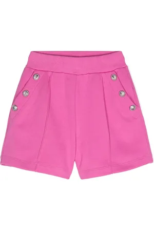 Balmain Embossed-buttons shorts