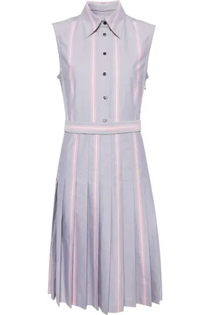 Thom Browne Striped belted dress