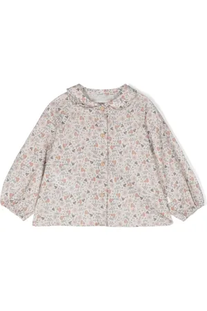 TEDDY & MINOU Floral-print shirt