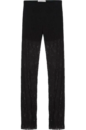 Serafini Corded-lace trousers