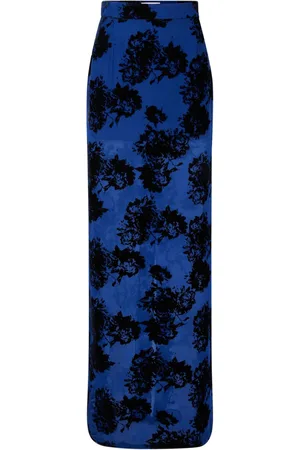 Nina Ricci Floral print maxi skirt