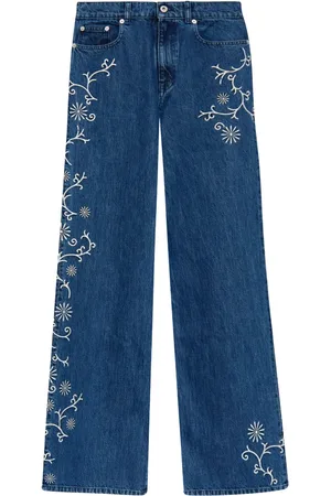 Kenzo Cotton wide-leg jeans