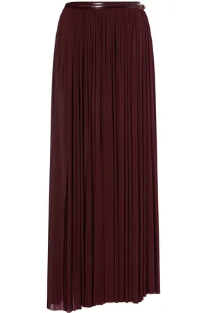 Serafini High-waisted pleated skirt