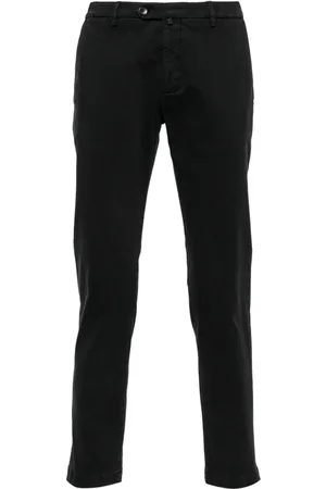 BRIGLIA Cotton chino trousers