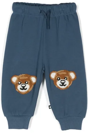 Molo Teddy bear-detail track pants