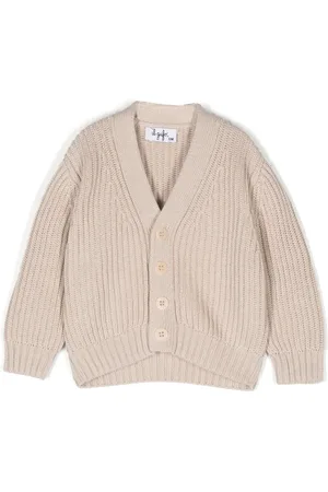 Il gufo Ribbed cardigan