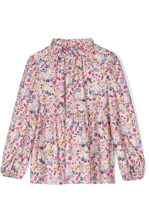Il gufo Floral-print blouse