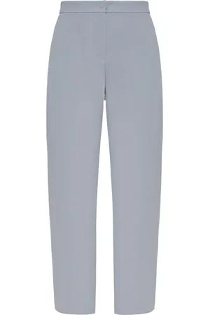 Emporio Armani Semi-sheer tapered trousers