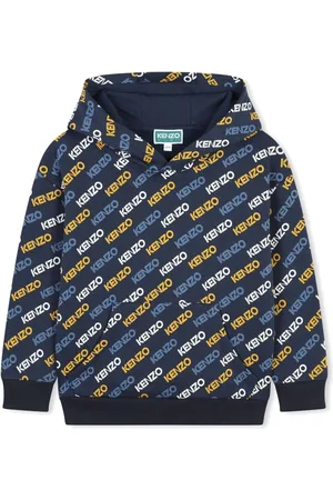 Kenzo Logo-print cotton hoodie
