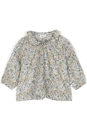 Il gufo Abstract-print blouse