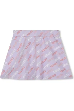Kenzo All-over logo print mini skirt